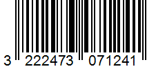 Barcode 3222473071241