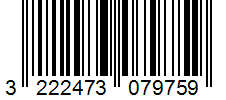 Barcode 3222473079759