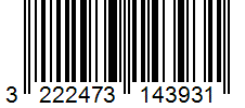 Barcode 3222473143931