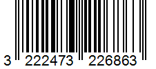 Barcode 3222473226863