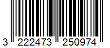 Barcode 3222473250974