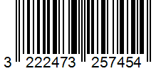 Barcode 3222473257454