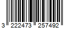 Barcode 3222473257492