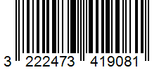 Barcode 3222473419081