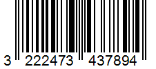 Barcode 3222473437894