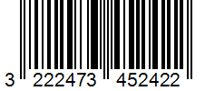 Barcode 3222473452422