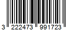 Barcode 3222473991723