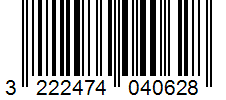 Barcode 3222474040628