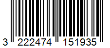 Barcode 3222474151935