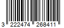 Barcode 3222474268411