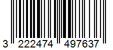 Barcode 3222474497637