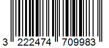 Barcode 3222474709983