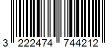 Barcode 3222474744212