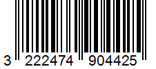 Barcode 3222474904425