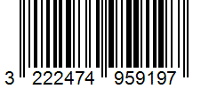 Barcode 3222474959197