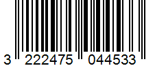 Barcode 3222475044533
