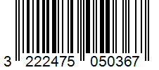 Barcode 3222475050367