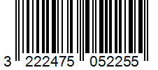Barcode 3222475052255