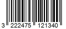 Barcode 3222475121340
