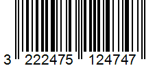 Barcode 3222475124747
