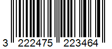 Barcode 3222475223464