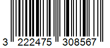 Barcode 3222475308567