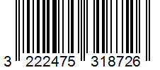 Barcode 3222475318726
