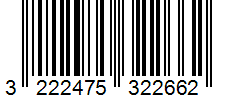 Barcode 3222475322662