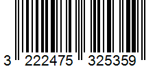 Barcode 3222475325359