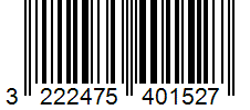 Barcode 3222475401527