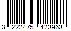 Barcode 3222475423963