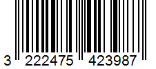 Barcode 3222475423987