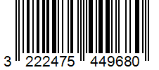 Barcode 3222475449680