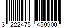 Barcode 3222475459900