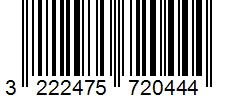 Barcode 3222475720444