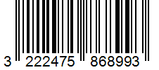 Barcode 3222475868993