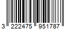 Barcode 3222475951787