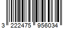 Barcode 3222475956034