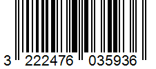 Barcode 3222476035936