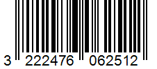 Barcode 3222476062512