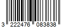 Barcode 3222476083838