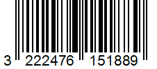 Barcode 3222476151889