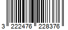 Barcode 3222476228376