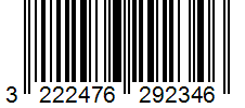 Barcode 3222476292346