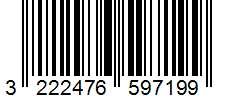 Barcode 3222476597199