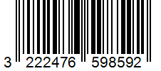Barcode 3222476598592