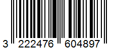 Barcode 3222476604897