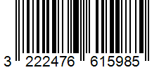 Barcode 3222476615985