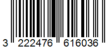 Barcode 3222476616036