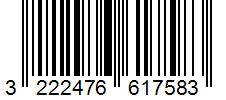 Barcode 3222476617583
